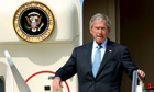 President Bush arrives in Rome